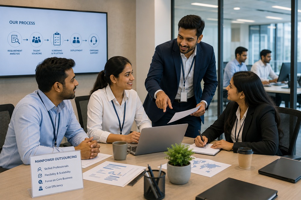 Workforce deployment and payroll administration in progress